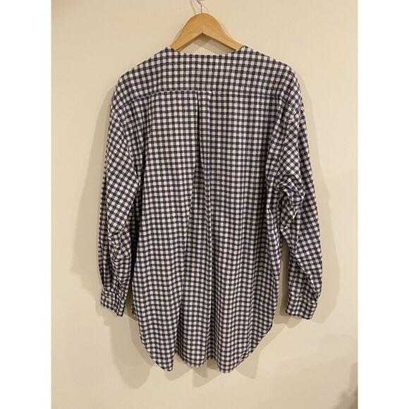 Acme Clothing VTG Embroidered Looney Tunes Plaid Button Shirt (No Collar) OSFA - Picture 7 of 10